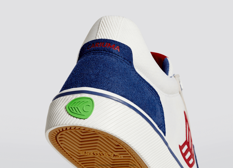 Cariuma blauw & gebroken wit/rood PN60D340vrouwen